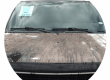 roofing tar on hood of car
