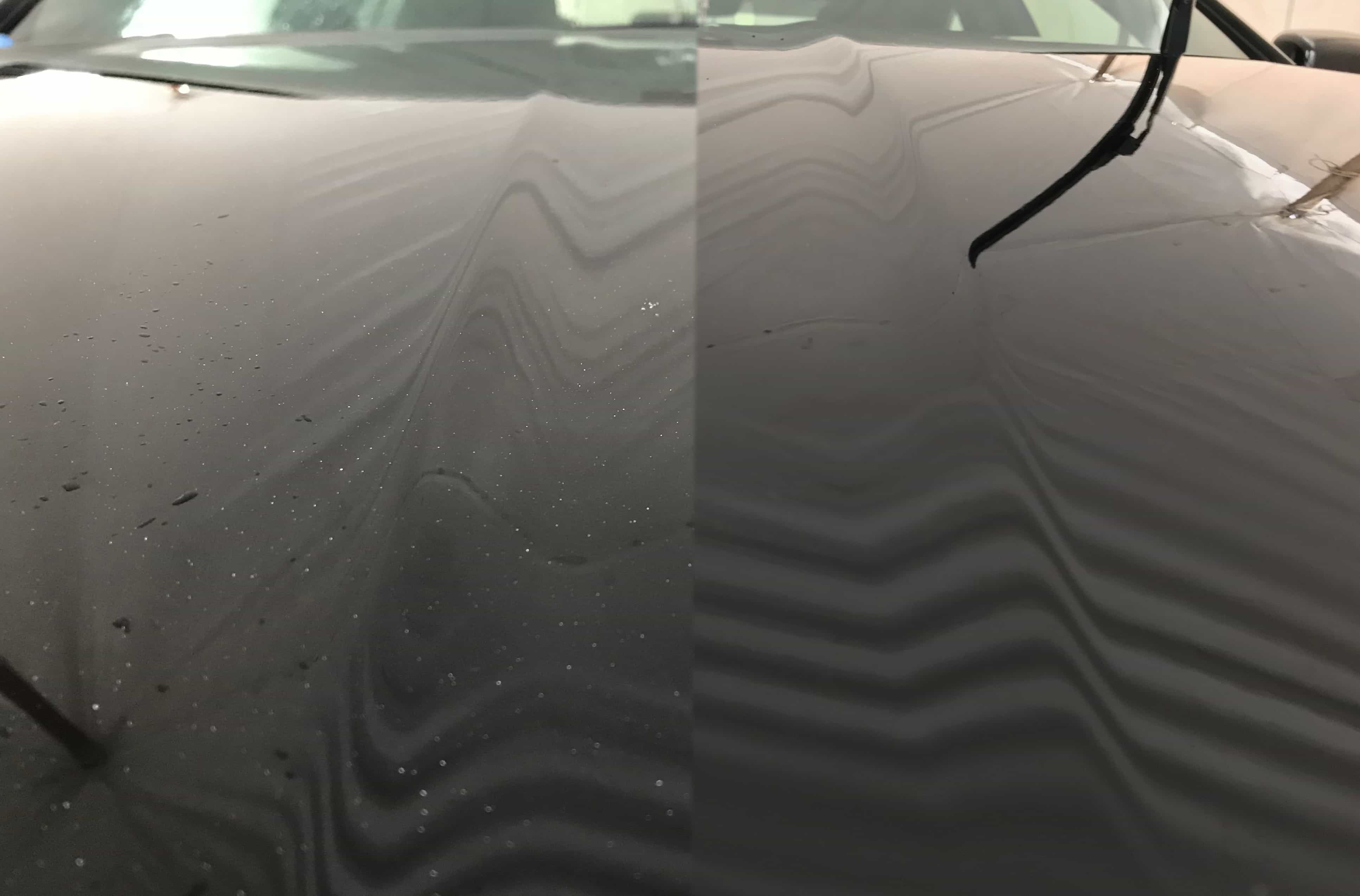 epoxy overspray paint on hood